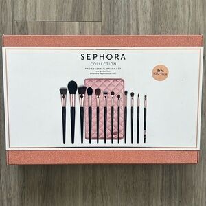 *BRAND NEW* Sephora Pro Essential brush set- rose gold